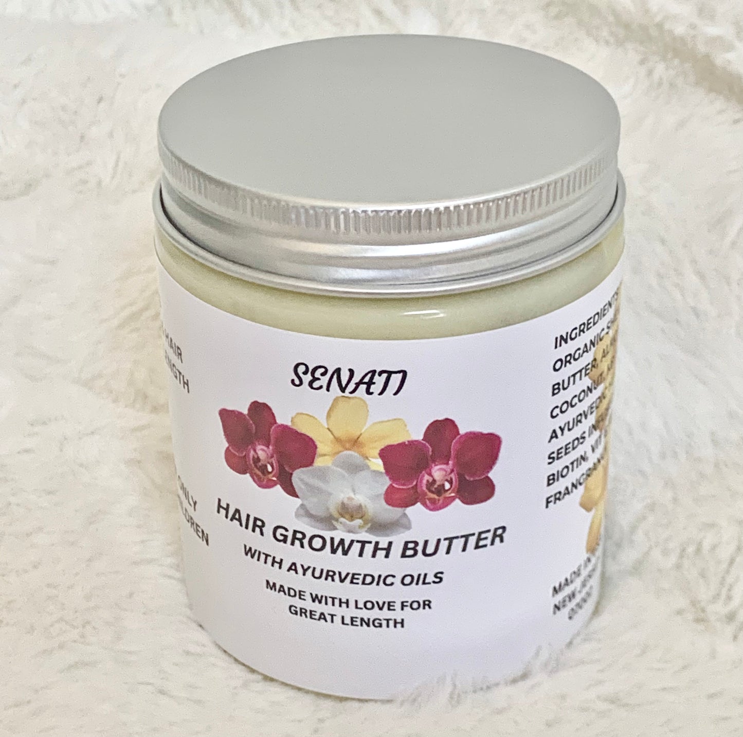 Organic Hair Growth Moisture Heal & Hydrate + Shea Butter. De'tangler.