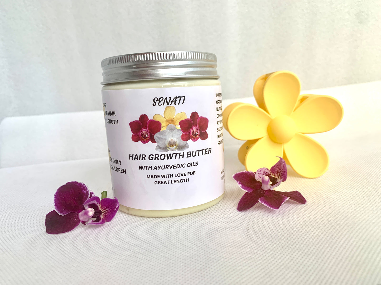 Organic Hair Growth Moisture Heal & Hydrate + Shea Butter. De'tangler.