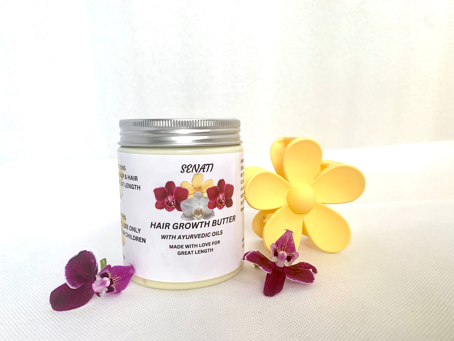 Organic Hair Growth Moisture Heal & Hydrate + Shea Butter. De'tangler.