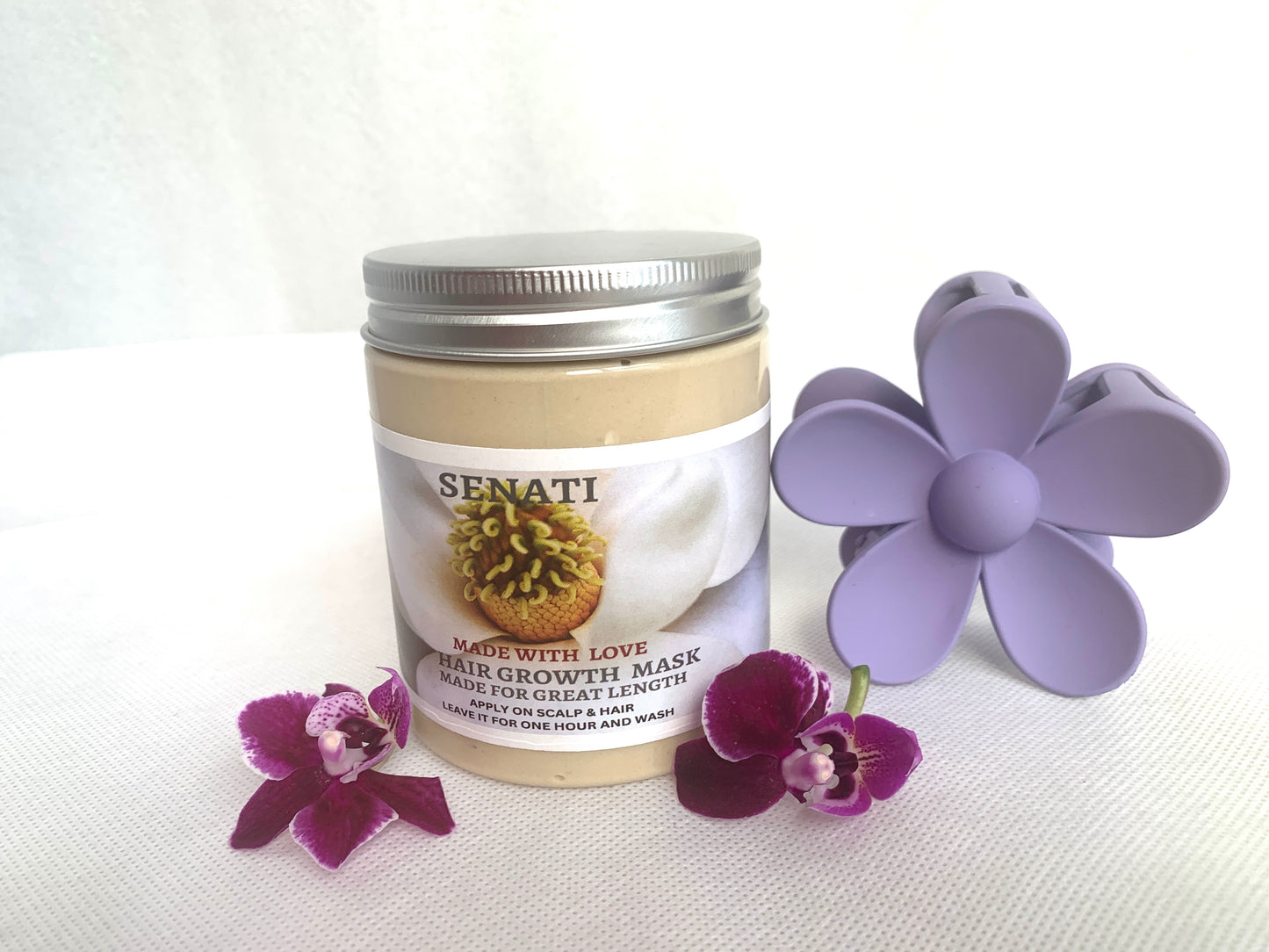 Organic Aloe, Rosemary Deep Conditioning Hair Growth Mask ( Big Size) De'tangler.