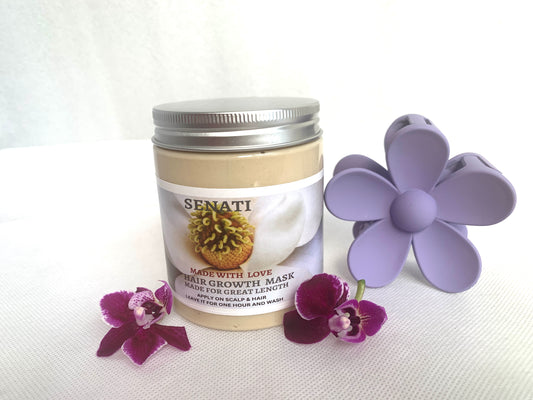 Organic Aloe, Rosemary Deep Conditioning Hair Growth Mask ( Big Size) De'tangler.