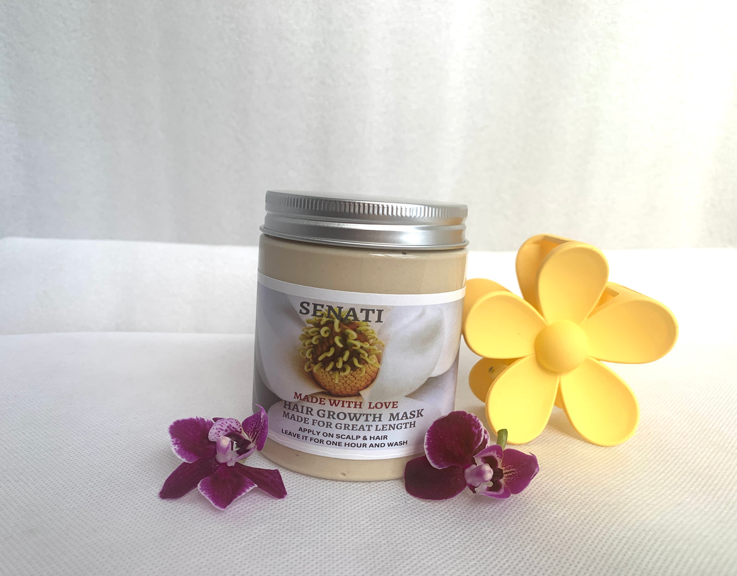 Organic Aloe, Rosemary Deep Conditioning Hair Growth Mask ( Big Size) De'tangler.