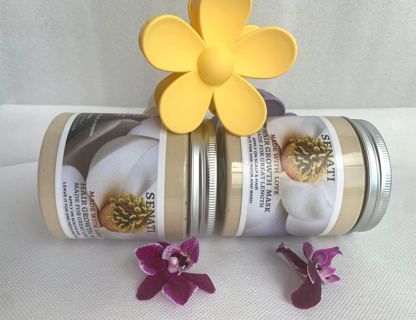 Organic Aloe, Rosemary Deep Conditioning Hair Growth Mask ( Big Size) De'tangler.
