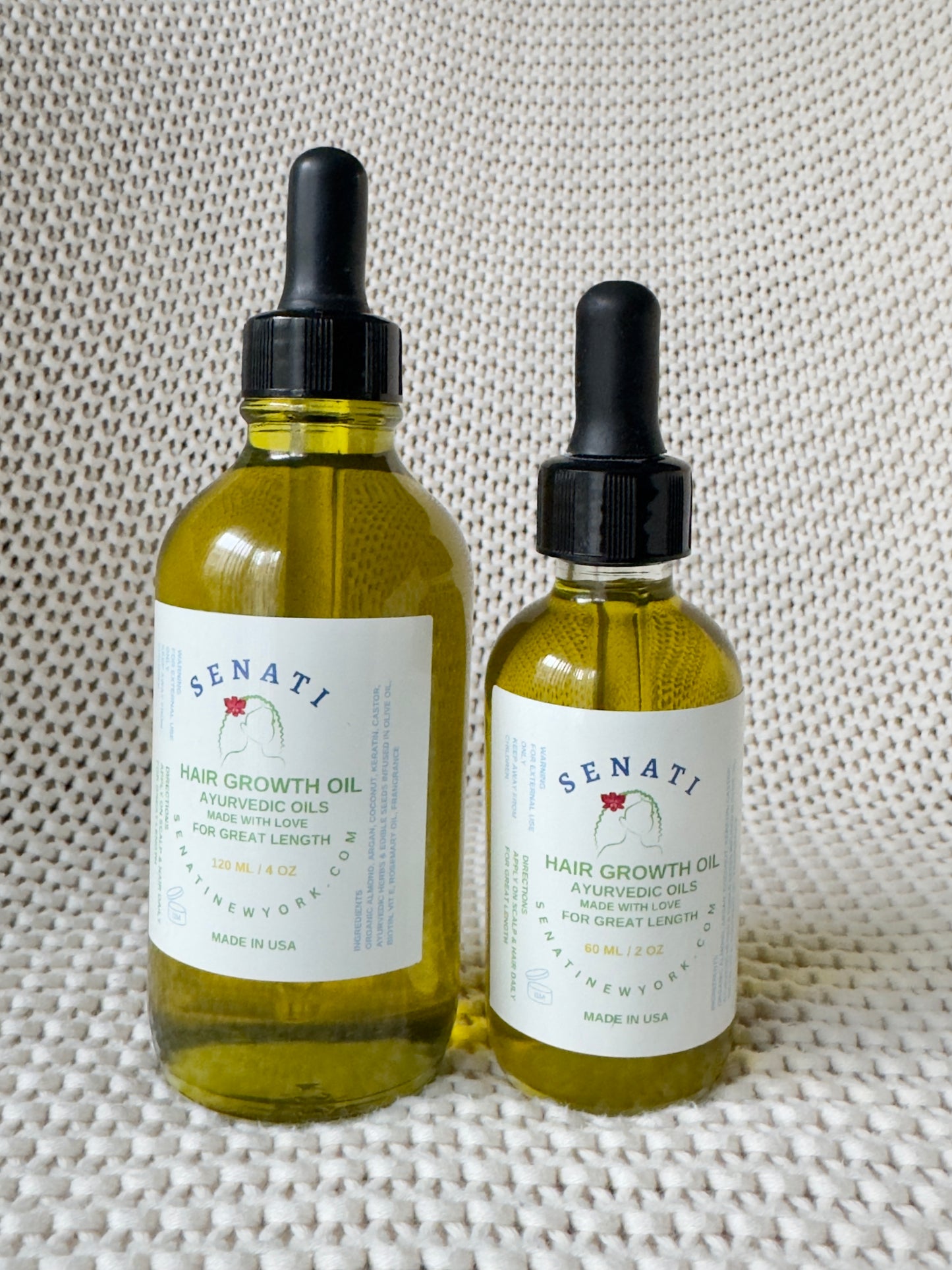 Organic Hair Growth Rosemary Ayurvedic Oil. De'tangler